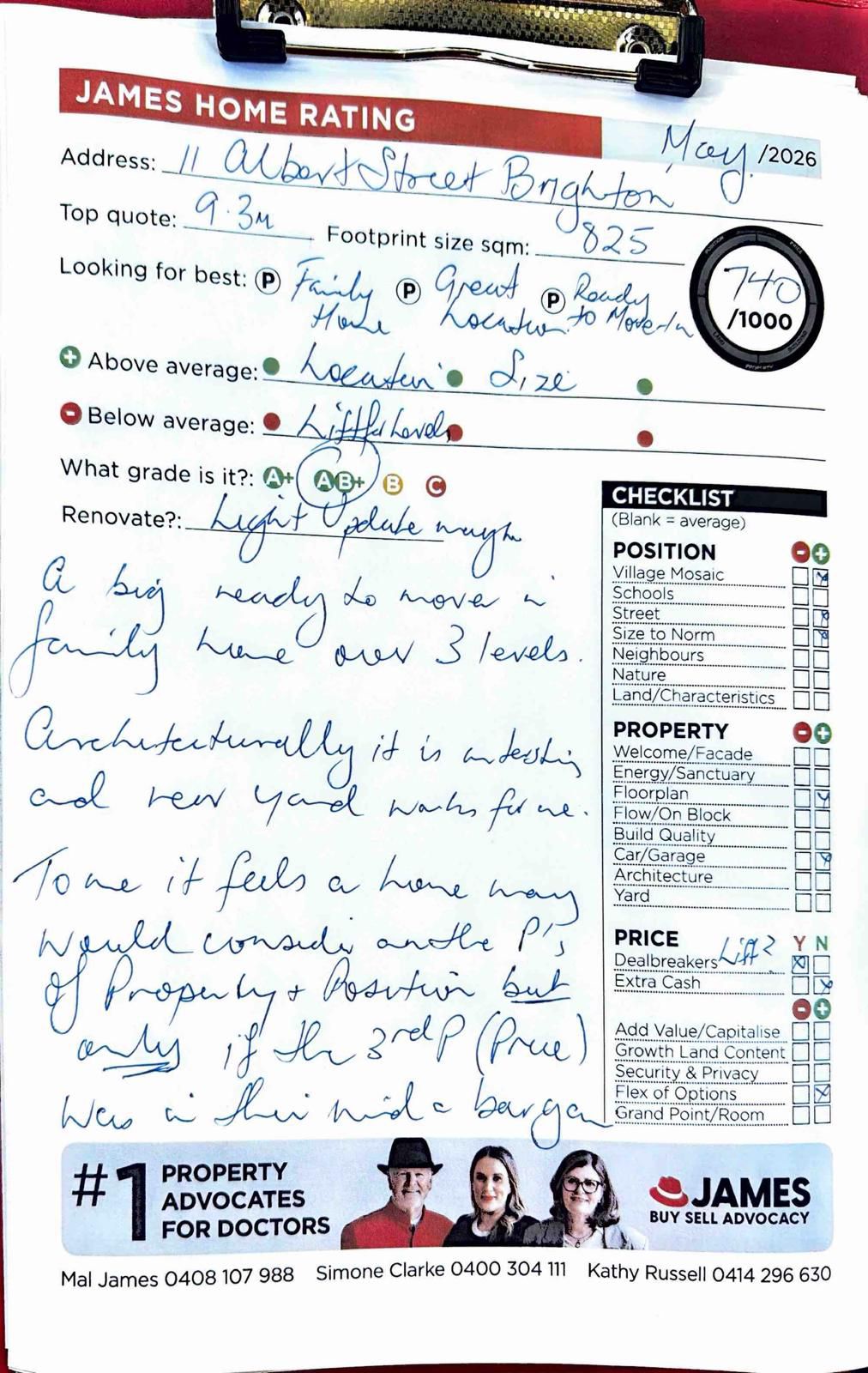 11 Albert Street Brighton – James Buyer Advocates