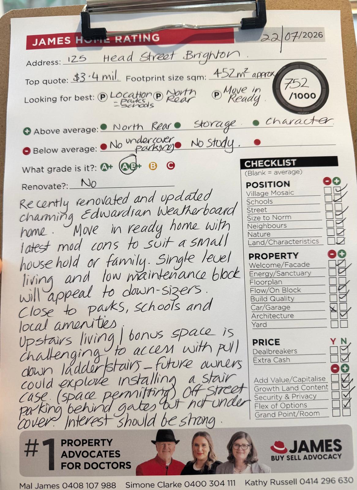 125 Head Street Brighton – James Buyer Advocates