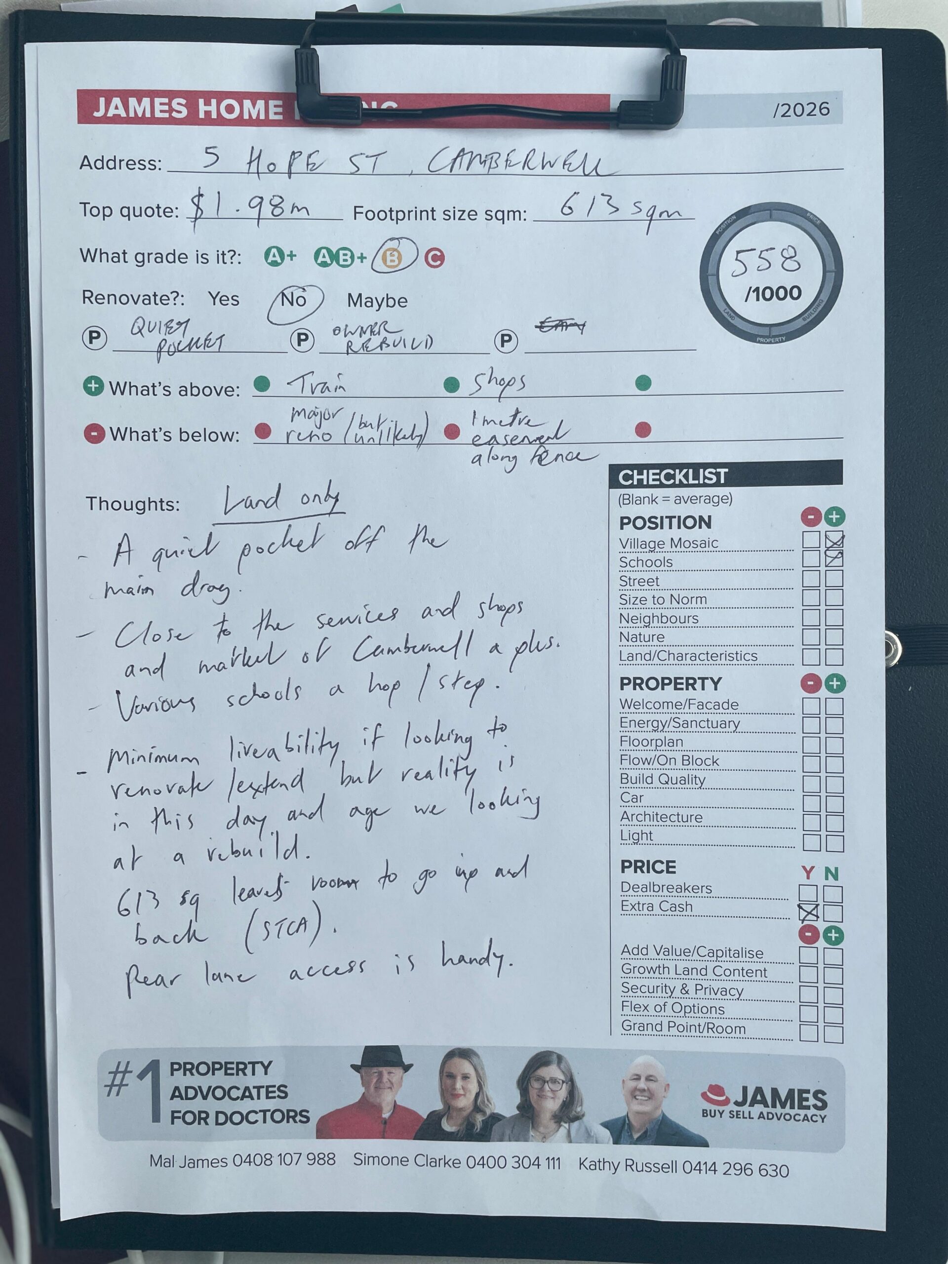5 Hope Street Camberwell – James Buyer Advocates